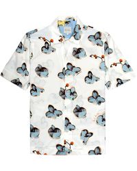 Paul Smith - Orchid Printed Short-Sleeved Shirt - Lyst