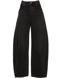 Alexander Wang - Oversized Rounded Jeans - Lyst