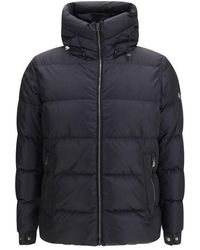 Herno - Black Goose Down Shell Jacket - Lyst