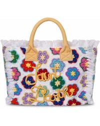 Mc2 Saint Barth - Vanity Crochet Flower Shoulder Bag - Lyst