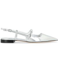 Jimmy Choo - Didi Leather Slingback Pumps Ballerina Shoes - Lyst