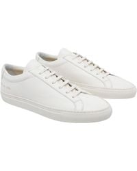 Common Projects - Sneakers Calf Leather/Rubber Sole - Lyst