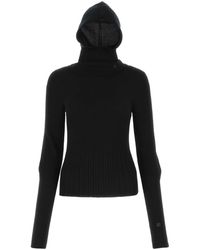 Low Classic - Black Wool Sweater - Lyst