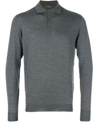 Drumohr - Polo Shirt Merino Wool - Lyst