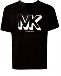 Michael Kors - Logo Detail T-Shirt - Lyst