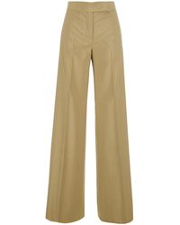 Max Mara - Trousers Mxsbronte Wool-Silk - Lyst