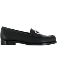 Ferragamo - Rolo Leather Loafers - Lyst