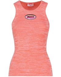 Emilio Pucci - Tank Top With Logo - Lyst