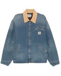 Carhartt - Detroit Zip-Up Denim Jacket - Lyst