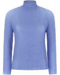 Issey Miyake - Wooly Pleats-66 Blouse - Lyst
