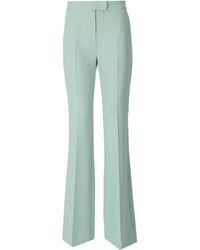 Twin Set - Green Flare Trousers - Lyst