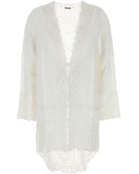 Bode - Linen Belvoir Blouse - Lyst