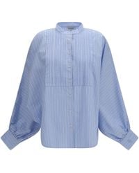 SOSUE - Antonia Voile Shirt Cotton - Lyst
