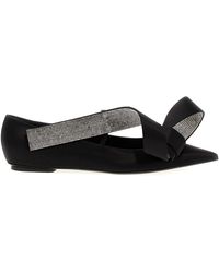 Sergio Rossi - Area Maquise Flat Shoes - Lyst