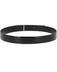 Tom Ford - Belt With Buckle T Leather - Lyst