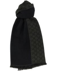 Gucci - Gg Jacquard Wool-Silk Scarf - Lyst