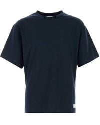 Saint Laurent - Cotton And Modal T-Shirt - Lyst