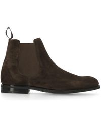 Church's - Suede Leather Ankle Boots - Lyst