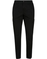 Stone Island V0129 7515318l1 Trousers in Black for Men | Lyst