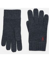 Polo Ralph Lauren - Signature Pony Knit Touch Gloves - Lyst