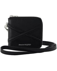 McQueen - Zip Around Billfold Wallet - Lyst
