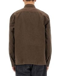 Fay - Shirt Jacket Linen Cotton - Lyst