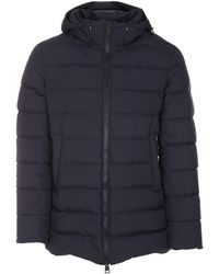 Herno Laminar Down Jacket in Black for 
