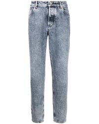 Brunello Cucinelli - Faded Denim Trousers - Lyst