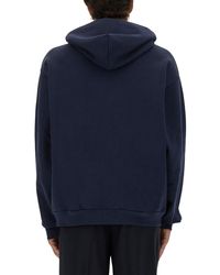 Marni - Sweatshirt With Maxi Logo Print Cotton Sweatshirts - Lyst