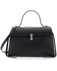 SAVETTE - Handbag Soft Symmetry Calf Leather Hand Bags - Lyst