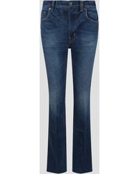 Tom Ford - Stone Washed Denim Straight Fit Jeans - Lyst