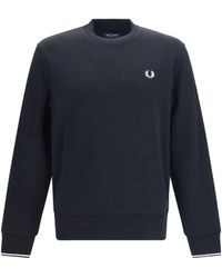 Fred Perry - Crewneck Sweatshirt - Lyst