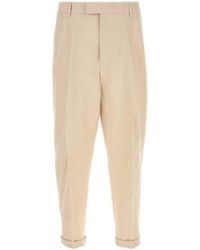 Dolce & Gabbana - Sand Canvas Pant - Lyst