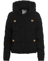 Moschino - Logo Button Down Jacket Coats, Trench Coats - Lyst