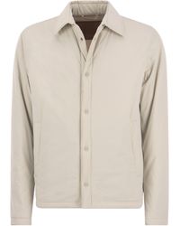 Herno - Padded Shirt Jacket - Lyst