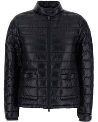 Herno - Quilted Down Jacket With Raised Collar - Lyst