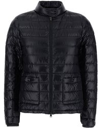 Herno - Quilted Down Jacket With Raised Collar - Lyst