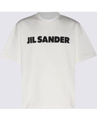 Jil Sander - T-Shirt Con Stampa - Lyst