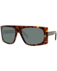 Celine - Sunglasses Geometric Full Rim, Havana Frame And Lens Cl40089I52N - Lyst