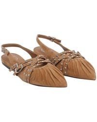 Ash - Flat Shoes Suede Leather/Rubber Sole - Lyst