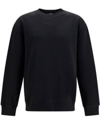 Balmain - Embroidered Logo Crewneck Sweatshirt - Lyst