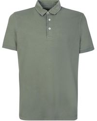 Original Vintage Style Military Green Polo Shirt