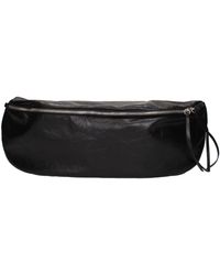 Jil Sander - Black Leather Backpack - Lyst