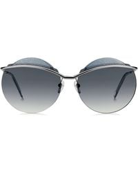 Marc Jacobs - Marc 102/S Round Sunglasses - Lyst