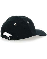 Ami Paris - Baseball Cap With Adc Logo Embroidery On The Front Cotton For Hats And Gloves - Lyst