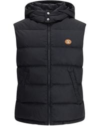 Valentino - Vlogo Signature Down Vest - Lyst
