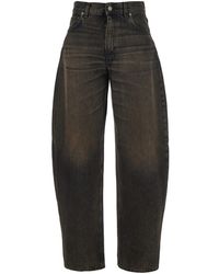 Haikure - Bibi Jeans With Logo Patch On The Rear And Tapered Leg - Lyst