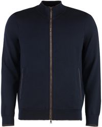 Paul & Shark - Virgin Wool Sweater With Dual Pockets - Lyst