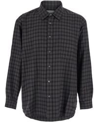 DUNST - Checked Flannel Shirt Polyester - Lyst