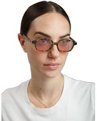 Furla - Sunglasses Burgundy-Glossy Havana Burgundy/Glossy Acetate Eyewear - Lyst